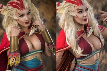 Choáng váng với cosplay Rakan phiên bản "bốc ná thở": To thế này thì W hất tung nổi không đây...