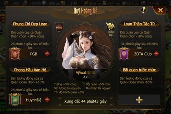 Sử dụng kế “Binh Bất Yếm Trá”, PGB chiến thắng Zota Club trở thành Hoàng Đế đầu tiên Giang Sơn Mỹ Nhân