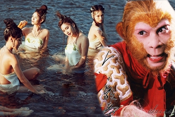 Sốc: Tôn Ngộ Không duy nhất 1 lần "nhìn trộm yêu quái tắm", thương hoa tiếc ngọc không nỡ xuống tay ai ngờ hại cả 4 thầy trò suýt chết