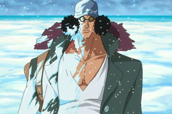One Piece 984: Thời tiết trên đảo Quỷ bỗng dưng có tuyết, rất có thể chim trĩ xanh Aokiji đã tới Wano?