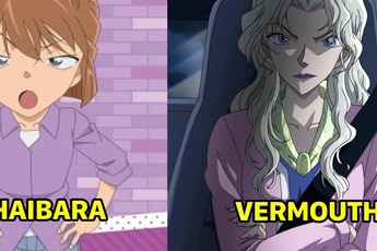 Conan: Thực chất mối quan hệ giữa Haibara và 2 thành viên chủ chốt của tổ chức Áo Đen Gin và Vermouth là gì?