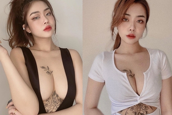 Tâm hồn to tròn lại "vẽ mực" lấp ló, 4 hot girl nổi như cồn nhờ body nóng bỏng "không lối thoát"