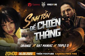 Garena Free Fire tung teaser MV bài hát Sinh Tồn Để Chiến Thắng cực chất, 2 nhân vật chính ngầu khỏi bàn
