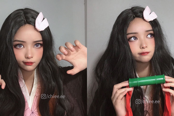 Kimetsu no Yaiba: "Thánh nữ makeup" trở lại với bộ ảnh Nezuko xinh lung linh