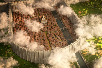 Gamer Minecraft 'dành cả thanh xuân' để xây bức tường Attack on Titan tỷ lệ 1:1 đẹp y như thật