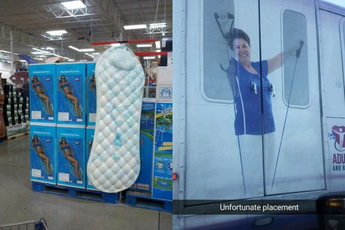 Những ý tưởng quảng cáo kỳ quái khiến người mua cảm thấy nhức nhối