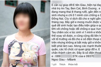 Bí ẩn người tên Ngọc Giàu đi xin tiền khắp MXH, nay bảo sắp sinh, mai lại kêu bị tai biến