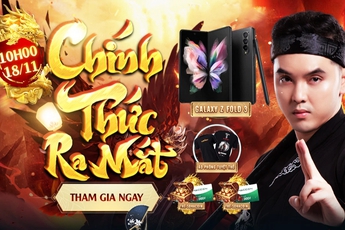 Tân Vương Kiếm Hiệp 2021 - Tuyệt Thế Vô Song chính thức ra mắt, đua TOP nhận siêu phẩm Galaxy Z Fold 3, tặng 1000 Giftcode