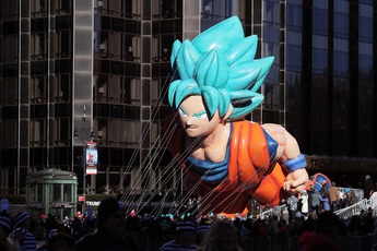 Son Goku trở thành "ngôi sao" nổi bật nhất trong buổi diễu hành Lễ Tạ Ơn lần thứ 95 tại Mỹ