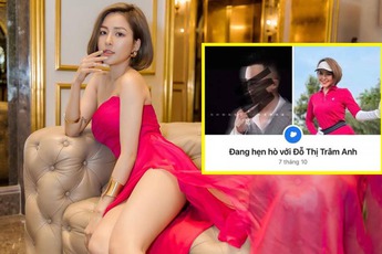 Xuất hiện hình ảnh hẹn hò với trai lạ, hot girl Trâm Anh tá hỏa thanh minh, nhờ CĐM trợ giúp