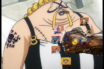Chết cười với loạt ảnh chế One Piece chap 1034: Sức mạnh của Sanji và câu chuyện buồn của danh hài Queen tóc vàng