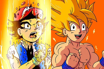 Cái kết không thể ngờ tới khi các nhân vật hoạt hình nổi tiếng "biến hóa" theo các phong cách khác nhau