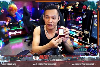 Đỉnh như Độ Mixi, đặt riêng logo anh em Refund Gaming bằng… 3 chỉ vàng