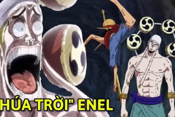 One Piece: Có một hình bóng bí ẩn xuất hiện cuối chap 1004, fan xôn xao phải chăng "thánh" Enel đã quay trở lại?