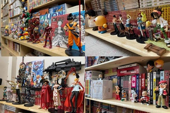 Khoe bộ sưu tập tuổi thơ "siêu to khổng lồ", full bộ truyện, mô hình thời 199x, game thủ khiến CĐM trầm trồ ghen tị