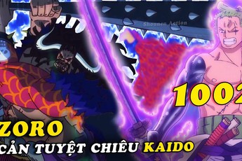 One Piece: Soi những chi tiết thú vị trong chap 1002, Zoro tái hiện lại tuyệt chiêu của Ryuma dùng để chém rồng năm xưa (P.2)