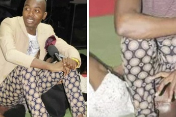 Mục sư ban phước bằng cách "xì hơi" lên mặt mọi người, doanh nhân xếp hàng để hít hà xin lộc làm ăn