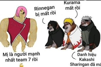 Cuối tuần cười thả ga với loạt ảnh chế Naruto mới thấy fan "anh Bảy" rất sâu sắc và tâm lý