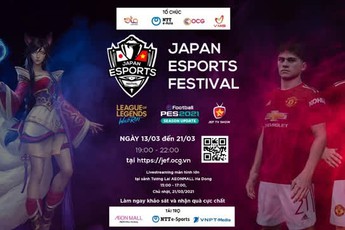Sự kiện giao lưu eSport JEF giữa hai nước Việt - Nhật thành công tốt đẹp