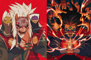 Naruto: Giật mình khi thấy các nhẫn giả "bật mode" theo phong cách Huyết Nguyệt trong LMHT