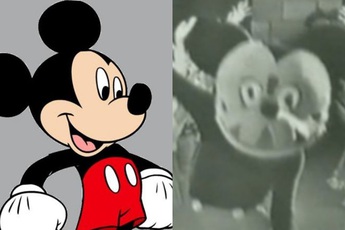 Loạt ảnh chuột Mickey với bộ hàm kinh dị 66 năm trước gây sốc MXH, leo cả hot search bên Trung