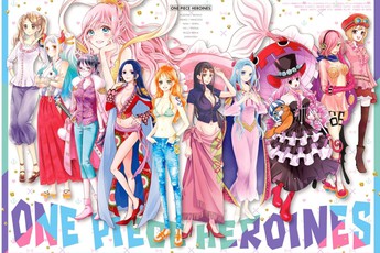One Piece chuẩn bị ra mắt tiểu thuyết Heroines tập trung vào các nhân vật nữ, cơ hội của anh em đến rồi!