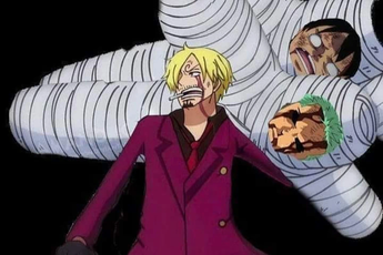 One Piece: Hài hước với bức ảnh chế "Vua cứu người" Sanji băng bó cho Luffy, cái gì cũng đến tay anh tóc vàng