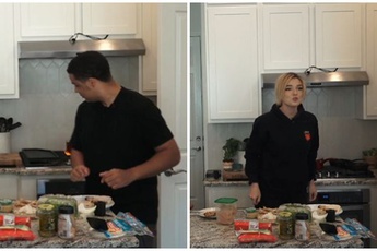 Đang livestream thì bếp ga bốc cháy, nam YouTuber "bỏ của chạy lấy người", để lại bạn gái hoang mang, cay cú và cái kết