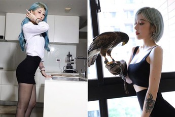 CĐM phát sốt vì "Thần Điêu Đại Hiệp" bản nữ, đã quyến rũ lại còn có kỹ năng "huấn luyện chim" cực đỉnh