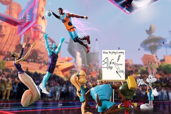 Space Jam: Huyền thoại LeBron James dẫn dắt đội hình "toàn sao" quyết đấu với các robot biết chơi bóng rổ?