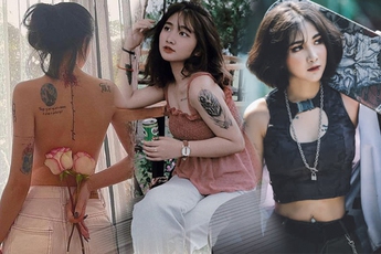 Sở hữu những hình xăm "khủng" các nữ streamer Việt tự tin thể hiện cá tính, góp phần xóa nhòa định kiến xã hội