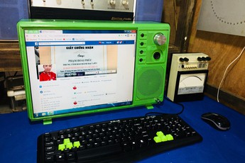 Máy tính "độ" tivi cổ và những màn sáng tạo đầy bất ngờ, ngẫu hứng khiến ai cũng phải nể phục của các game thủ Việt