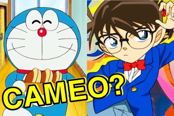 Phát hiện Doraemon đóng cameo trong Thám Tử Lừng Danh Conan, hội anime kinh điển chính thức "đụng" nhau?
