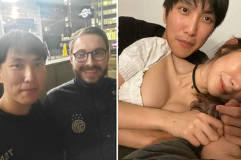 Nhan sắc nóng bỏng mắt, bạn gái Doublelift vẫn phải ghen nổ đom đóm vì người yêu "bám dính" lấy Bjergsen
