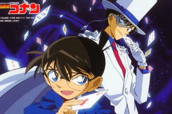 Spoil Conan chap 1077: Kaito Kid ra tay hành động ăn cắp đồ vật ngay trước mặt thám tử lừng danh
