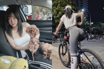 Lê Bống khoe hình luyện tập chăm chỉ nhưng vẫn gây tranh cãi bởi vòng 3 nóng bỏng