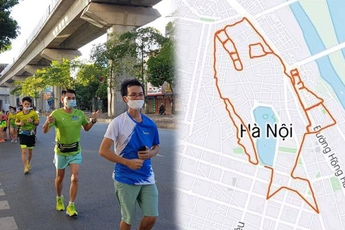 Đam mê “vẽ tranh bằng chân” nam thanh niên mỗi ngày chạy hàng chục km