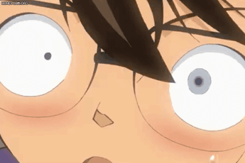 Không "gian" như Nobita, đây là phản ứng của Conan khi thấy bạn gái khỏa thân 100% trước mắt!