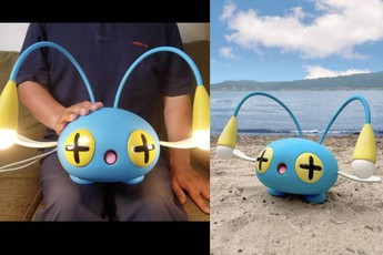 Bá đạo như game thủ Nhật, chế hẳn Pokemon phiên bản đời thực giống như đúc, có luôn khả năng phóng điện