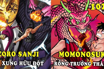Spoil đầy đủ One Piece 1023: Zoro giống hệt Ryuma, Momonosuke hoá rồng trông cứ như "bản sao" của Kaido
