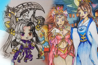 Sự kiện vẽ tướng khép lại, 500 anh em Tam Quốc Ca Ca chứng minh: Gamer chiến thuật vẫn siêu "mặn", siêu tài năng