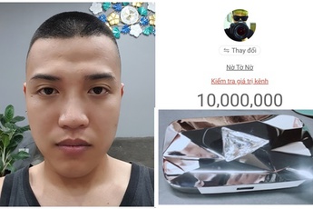 Xong, một ngày tăng hơn 30.000 subs, kênh YouTube của NTN chính thức đạt cột mốc 10 triệu, ghi tên mình vào sách kỷ lục tại Việt Nam