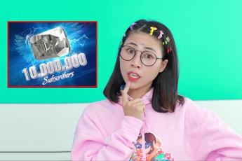 "Ngỡ ngàng": Thơ Nguyễn chỉ còn cách mục tiêu đạt nút kim cương 1 triệu subs