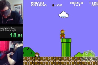 Bá đạo tới mức bịt mắt vẫn phá đảo game Mario, còn lập cả kỷ lục Guiness thế giới, nam game thủ khiến CĐM ngả mũ bái phục
