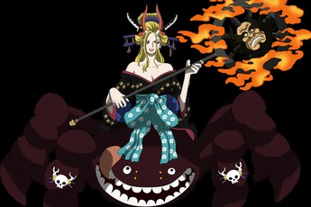 One Piece: Cách mà tác giả Oda kết nối văn hóa dân gian Nhật Bản với vũ khí của "Góa Phụ Đen" dưới trướng Kaido