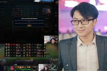 Toxic ngang ngược chửi thẳng mặt BLV VETV, các game thủ liều lĩnh "bay acc" sau 15 phút