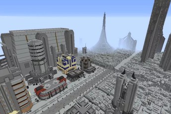 Nhóm game thủ công bố dự án tái tạo lại cả dải ngân hà Star Wars vào Minecraft
