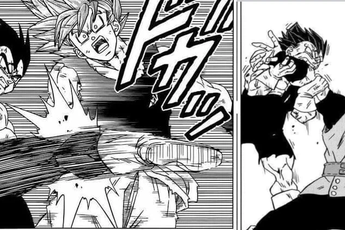 Dragon Ball Super chap 76: Hoàng tử Vegeta nổi điên đá Goku, cắn Granola, phải chăng định cân hai?