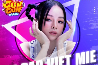 Hot girl đình đám nhất Rap Việt - DJ Mie chính thức trở thành Đại Sứ Kiếm Gấu của Gun Gun Mobile