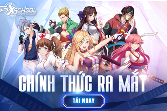 Girl X School: Học Viện Siêu Nhiên: Game "nuôi Waifu - tuyển Harem" hot nhất 2022 chính thức ra mắt, kèm 2000 Giftcode giá trị